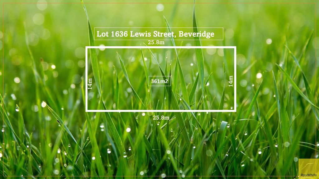 Lot 1636 Lewis St, Beveridge, VIC 3753