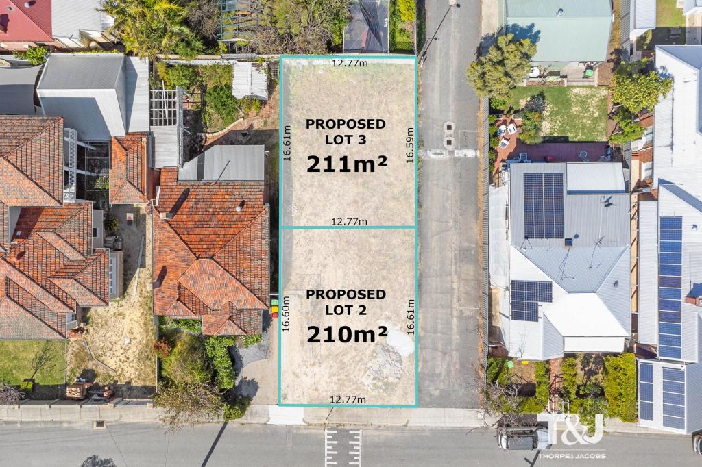 Proposed Lot 2 & 3 Norham St, North Perth, WA 6006