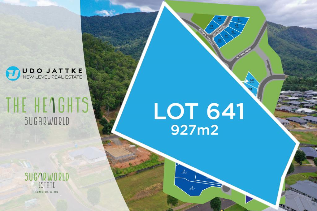 Lot 641 Lot 641 Woodlock Dr, Edmonton, QLD 4869