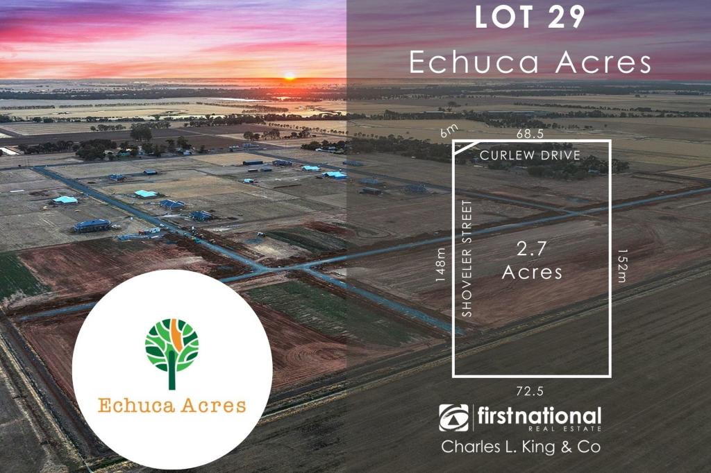 ECHUCA ACRES ESTATE, LOT 29 CURLEW DR, ECHUCA, VIC 3564