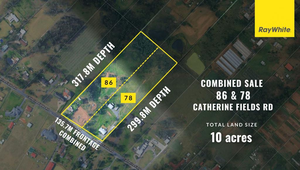 78 & 86 CATHERINE FIELDS RD, CATHERINE FIELD, NSW 2557