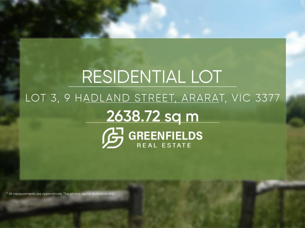 Lot 3/9 Hadland St, Ararat, VIC 3377