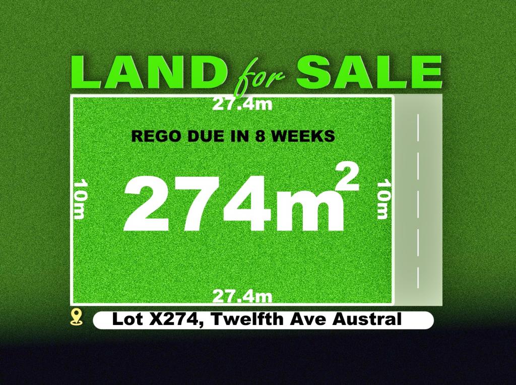 Lot X274 Twelfth Ave, Austral, NSW 2179