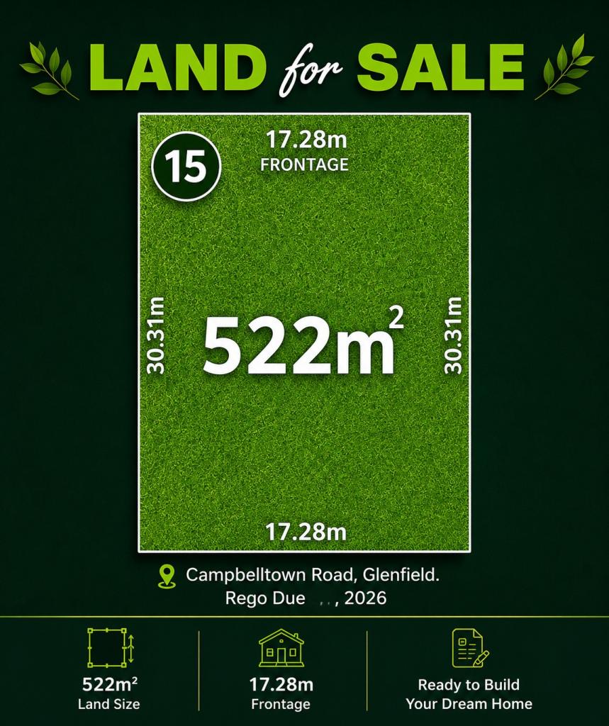 Lot 15/43 B Campbelltown Road, Glenfield, Glenfield, NSW 2167