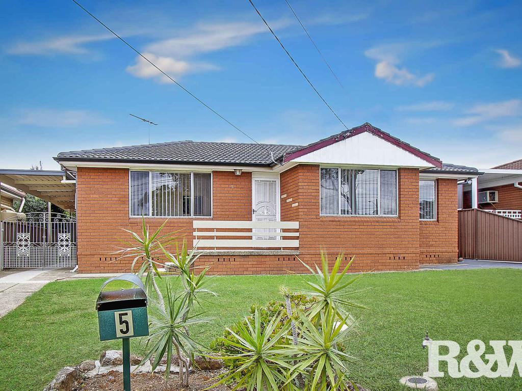 5 Watt St, Rooty Hill, NSW 2766