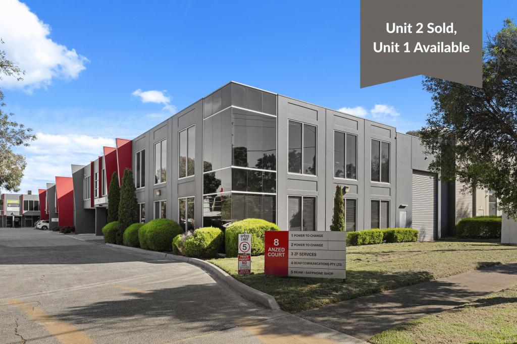 1 & 2/8 ANZED CT, MULGRAVE, VIC 3170