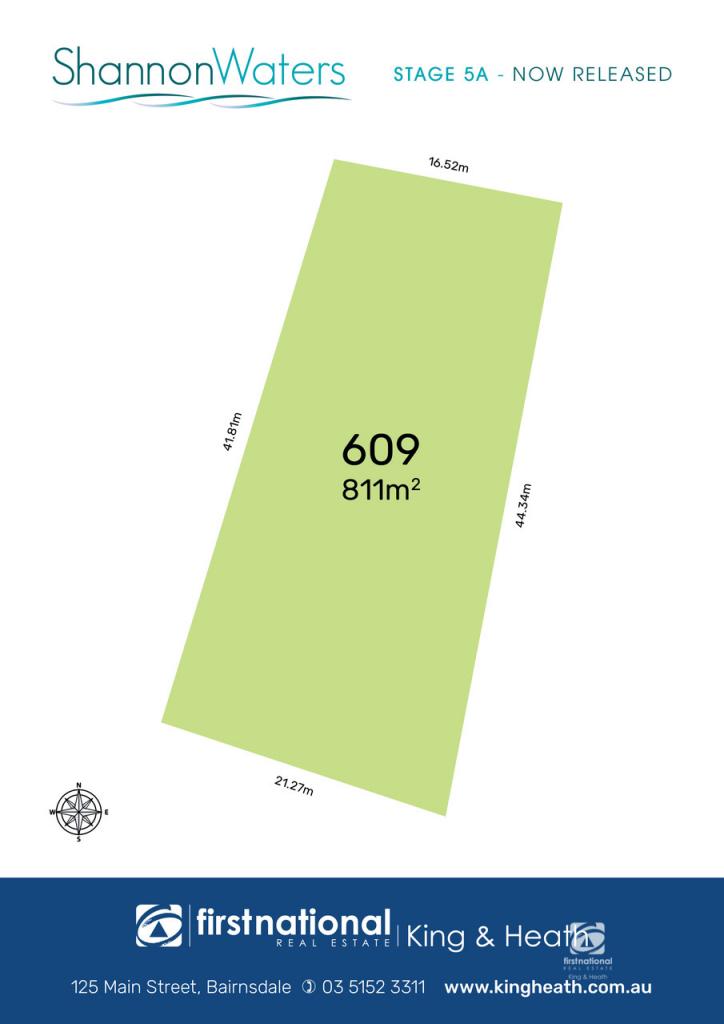 Lot 609 Grassbird St, Bairnsdale, VIC 3875