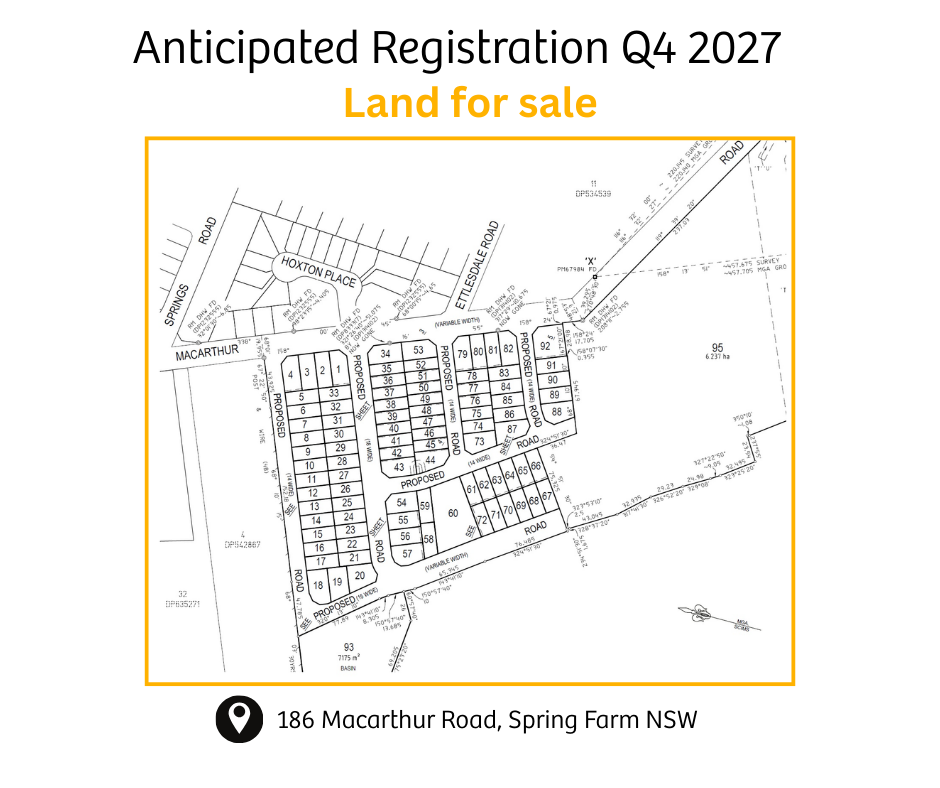 Lot Xx/186 Macarthur Rd, Spring Farm, NSW 2570