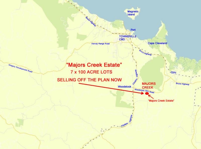 Lots 1-7 Webb Rd, Majors Creek, QLD 4816