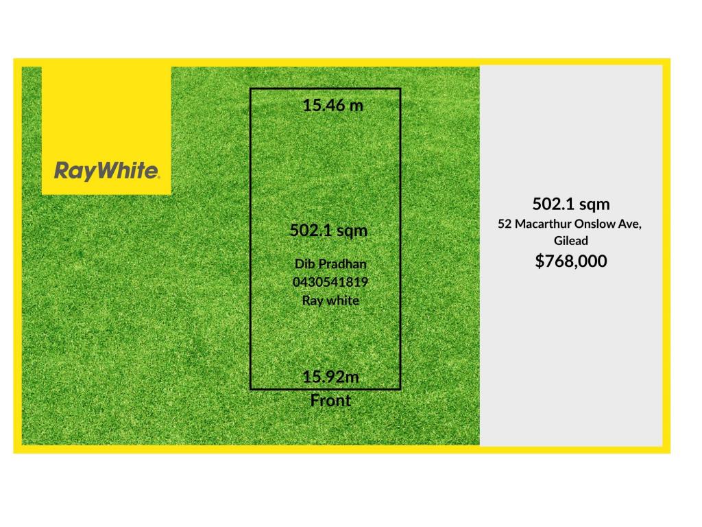 Lot 2722/52 Macarthur Onslow Ave, Gilead, NSW 2560