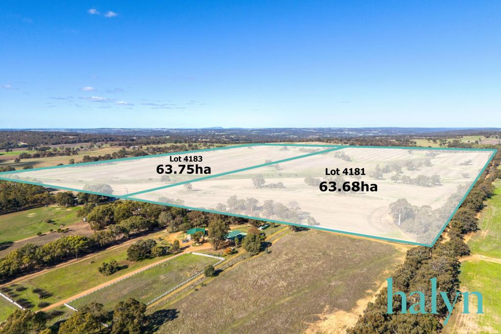 LOT 4181 & 4183 HILL RD, BAKERS HILL, WA 6562