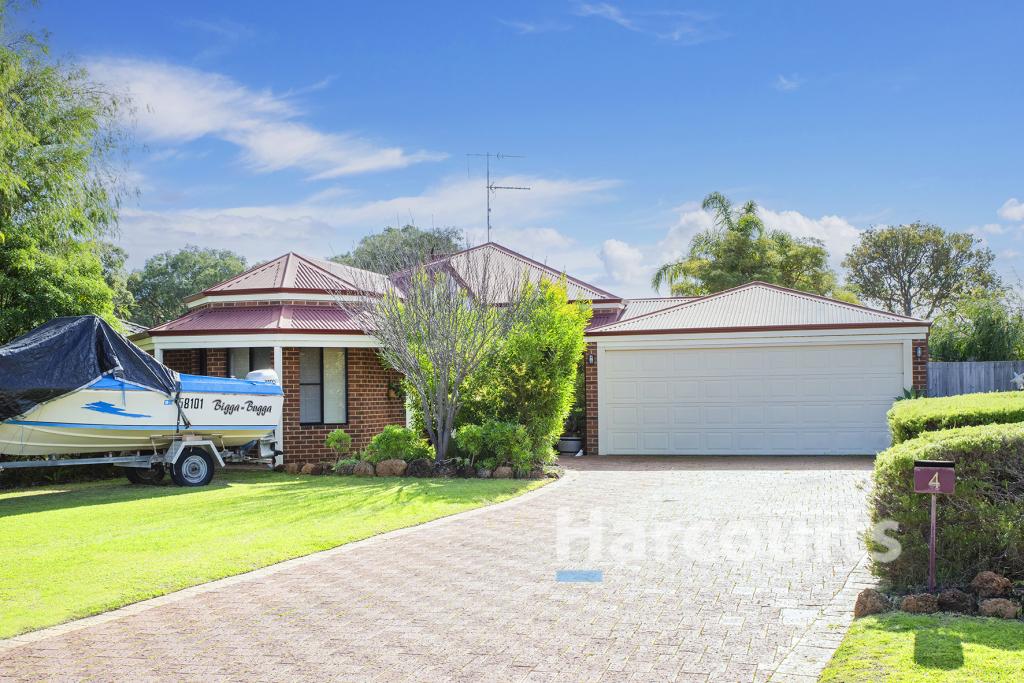 4 CURNO PL, WEST BUSSELTON, WA 6280