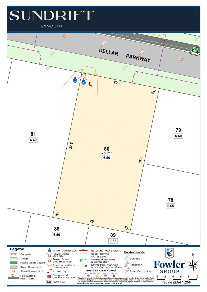 Lot 80/Lot 80 Dellar Parkway - Sundrift Est, Exmouth, WA 6707