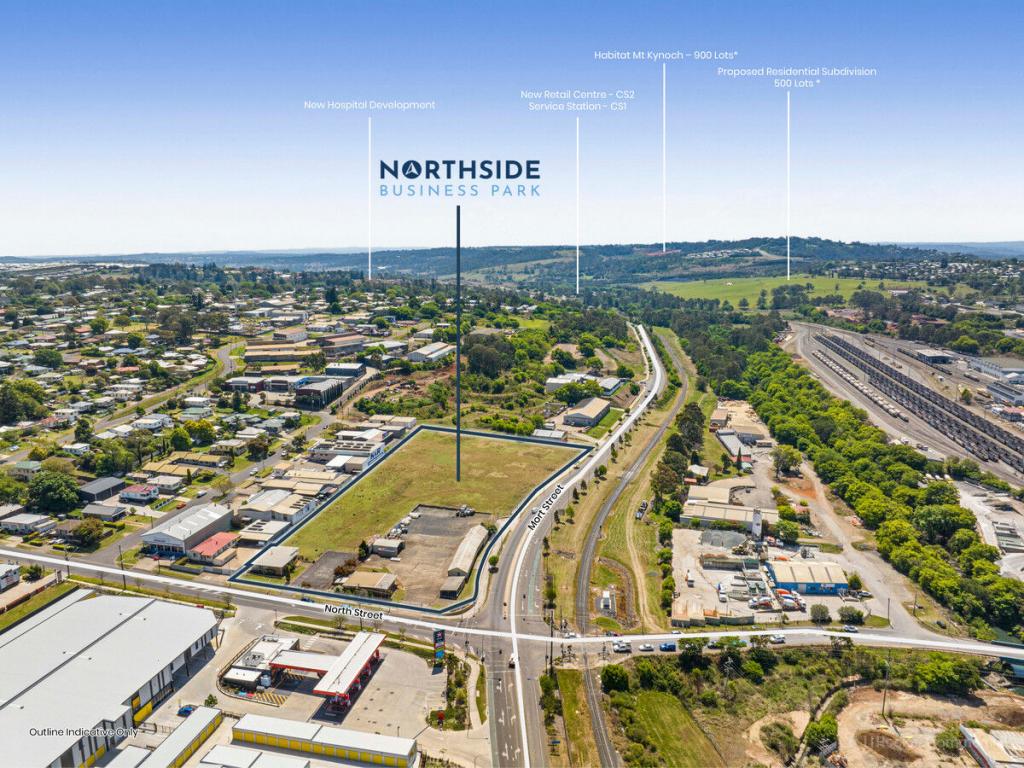 CNR MORT & NORTH ST, ROCKVILLE, QLD 4350