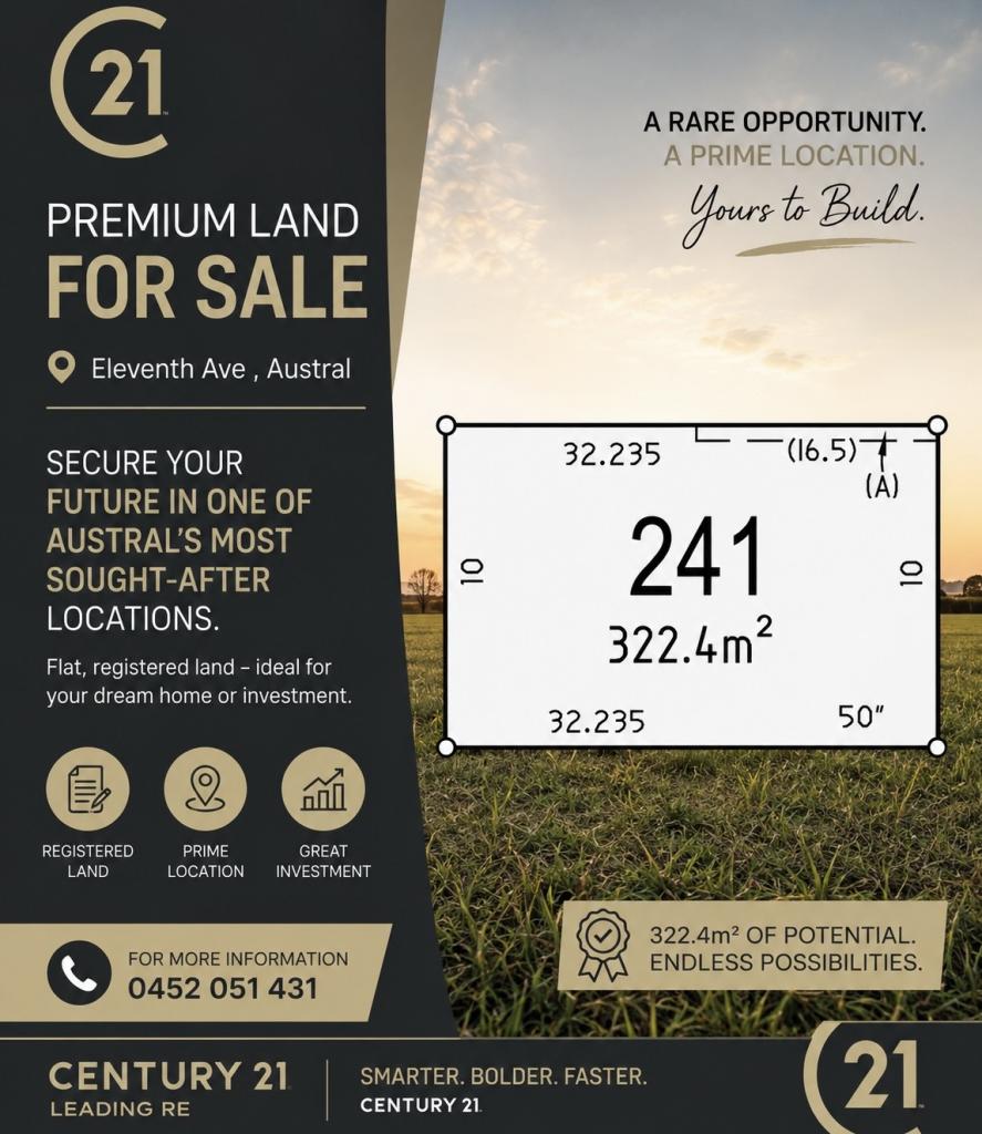LOT 241 ELEVENTH AVE, AUSTRAL, NSW 2179
