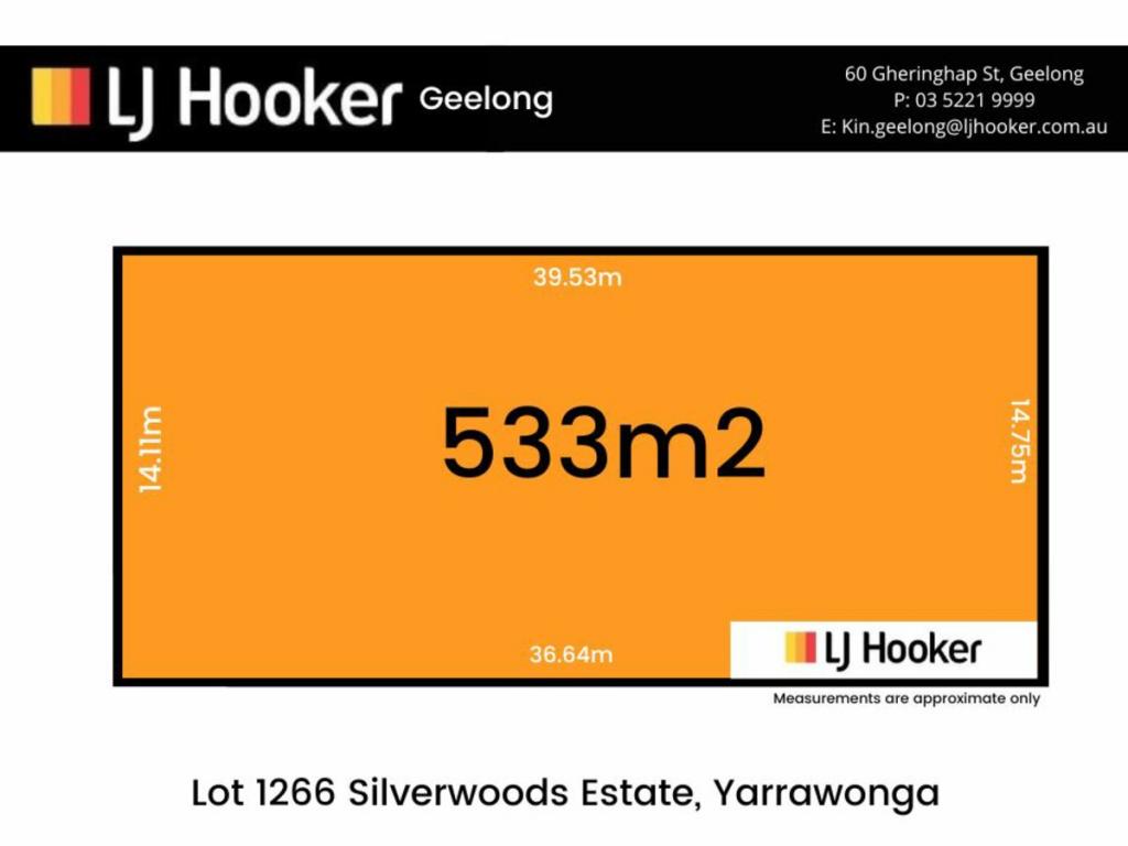 LOT 1266 SILVERWOODS BVD, YARRAWONGA, VIC 3730