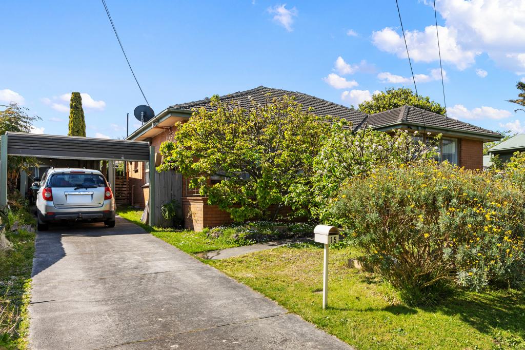 15 Wilkes St, Ferntree Gully, VIC 3156