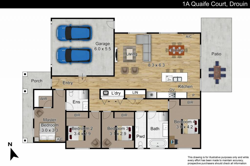 1A QUAIFE CT, DROUIN, VIC 3818