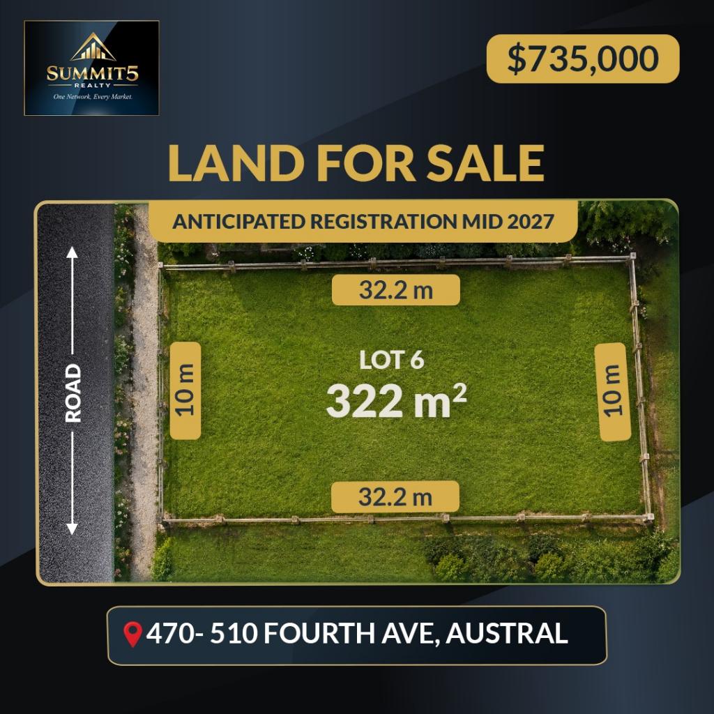 LOT 6 ,470- 510 FOURTH AVE, AUSTRAL, NSW 2179