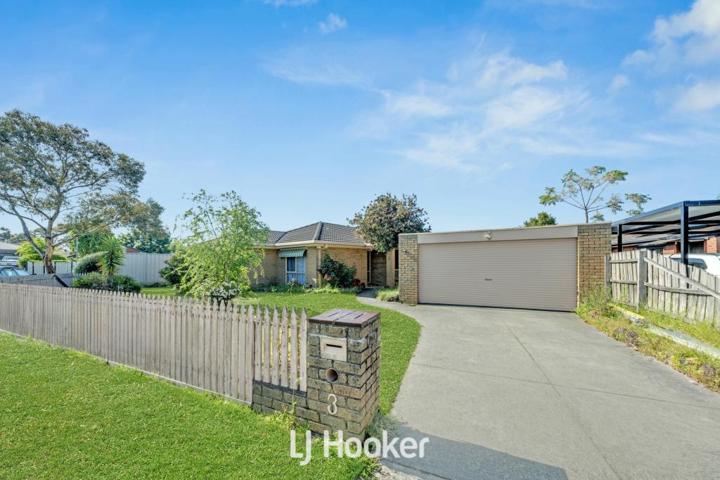 3 KELLIE CT, HAMPTON PARK, VIC 3976