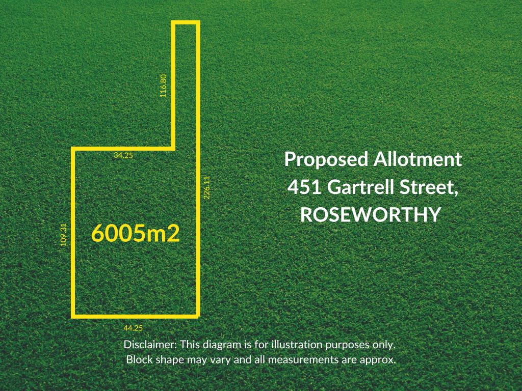 Lot 451 (Proposed) Gartrell St, Roseworthy, SA 5371