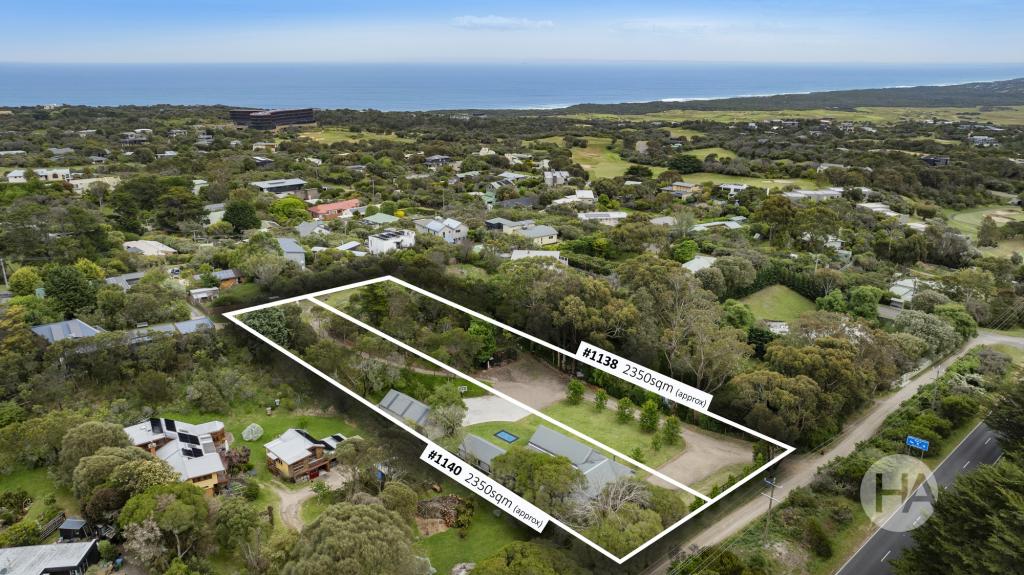 1138 & 1140 Boneo Rd, Cape Schanck, VIC 3939