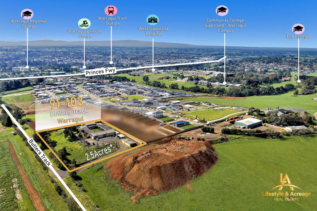 91-103 BUTLERS TRK, WARRAGUL, VIC 3820