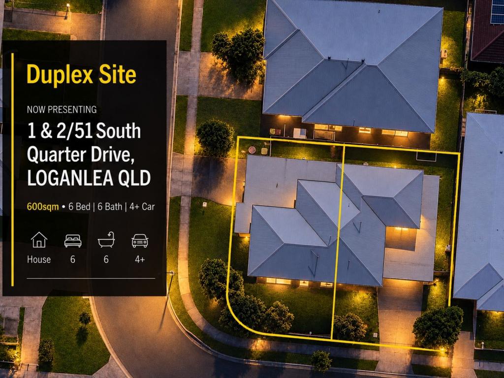 1 & 2/51 South Quarter Dr, Loganlea, QLD 4131