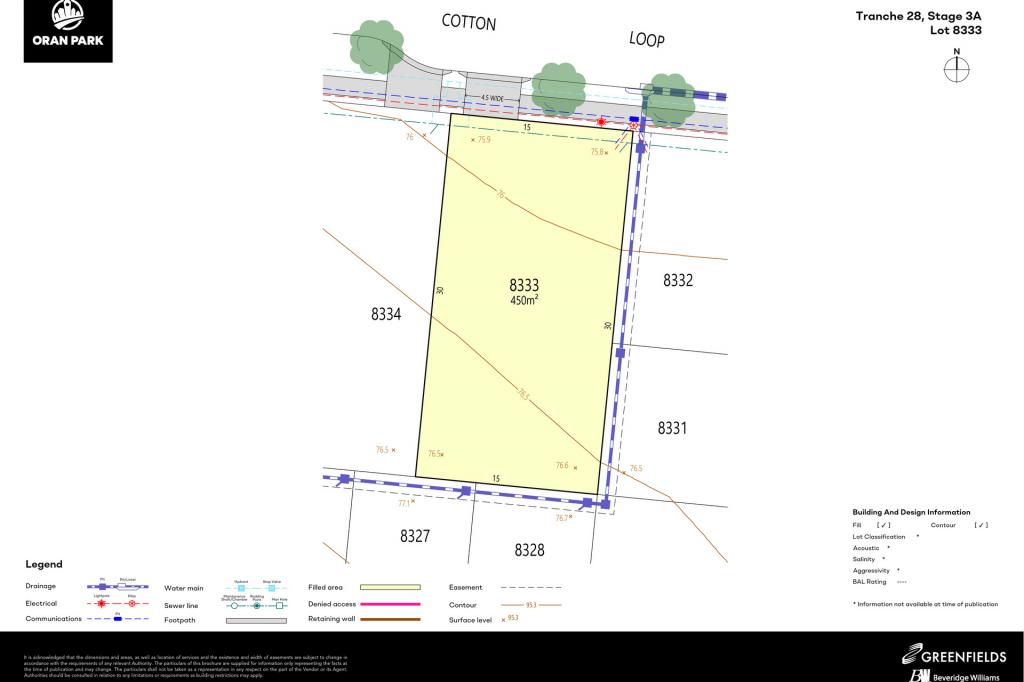Lot 8333 Cotton Loop, Oran Park, NSW 2570