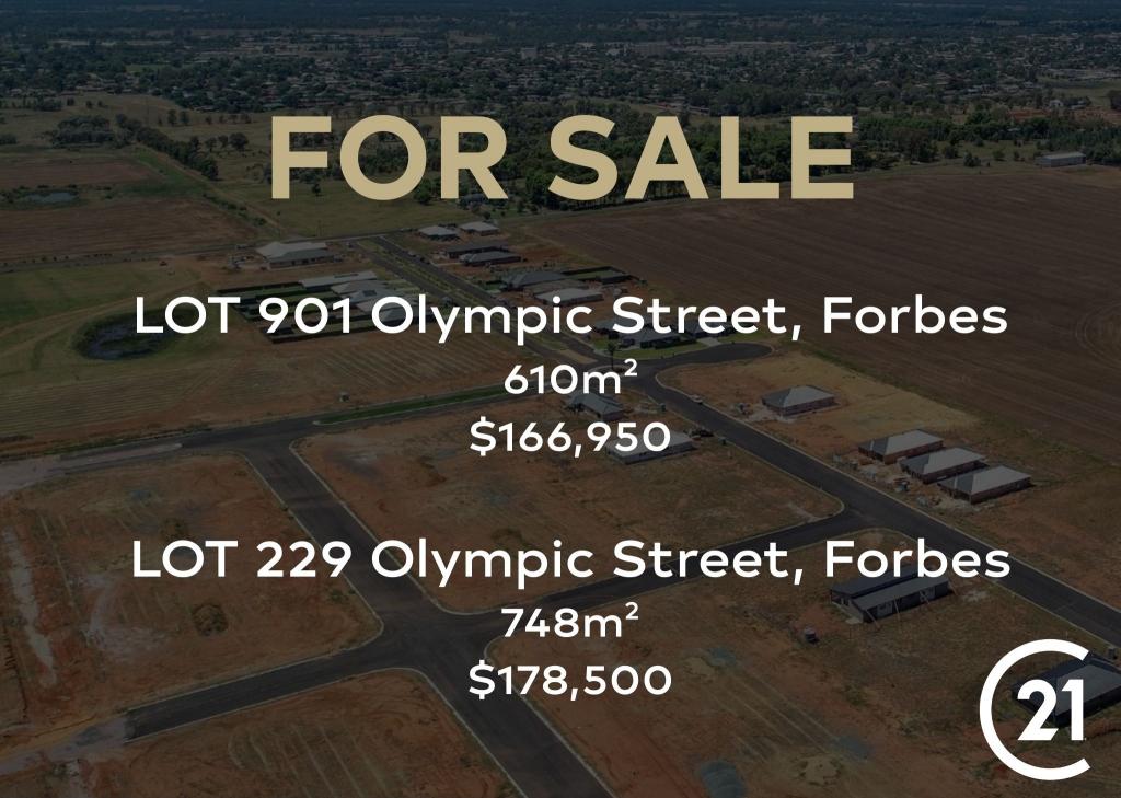 Lots Olympic St, Forbes, NSW 2871