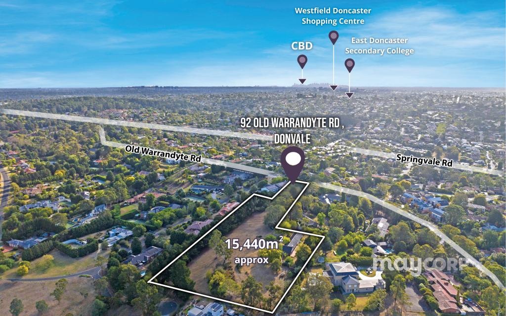 92 OLD WARRANDYTE RD, DONVALE, VIC 3111