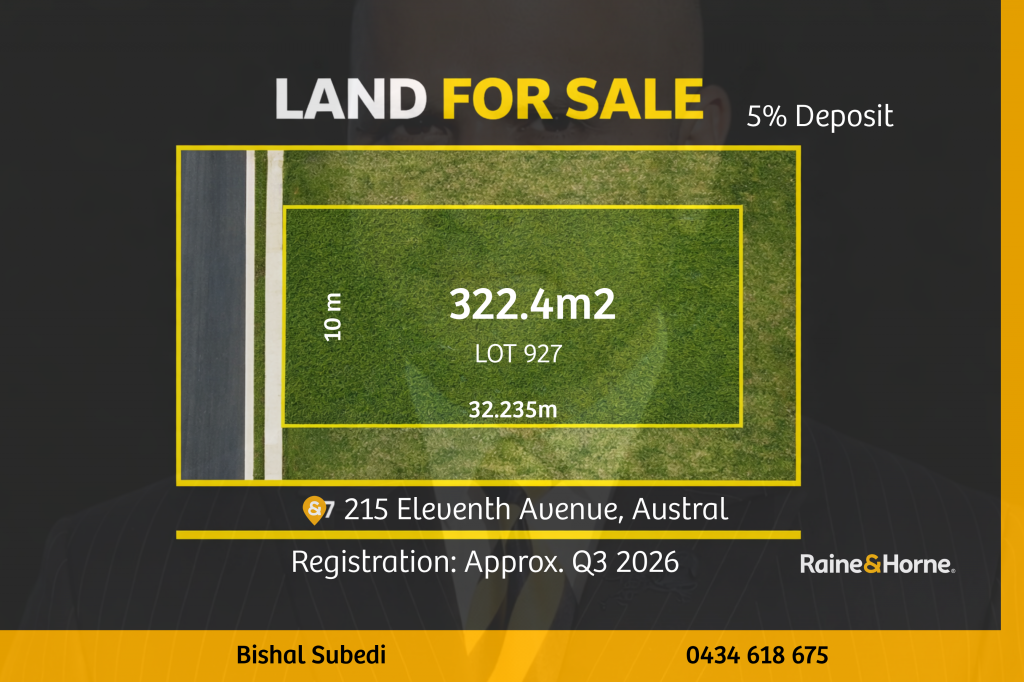 Lot 927/185 Eleventh Ave, Austral, NSW 2179
