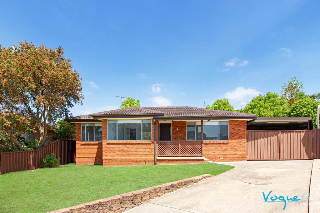 6 BENJI PL, DEAN PARK, NSW 2761