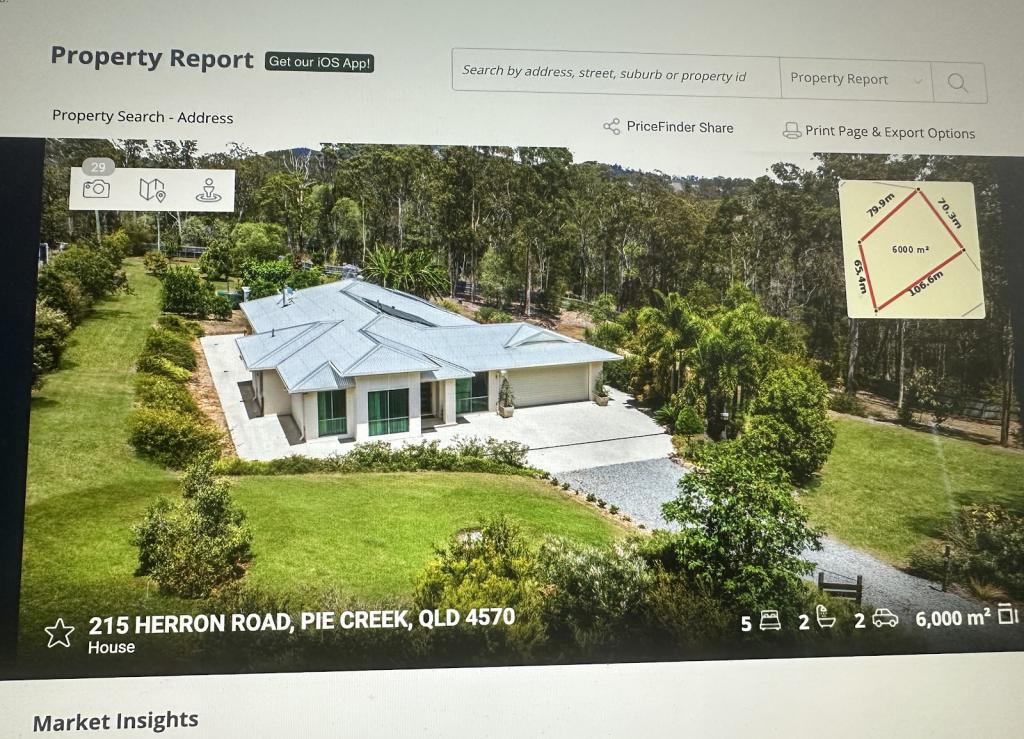 215 Herron Rd, Pie Creek, QLD 4570