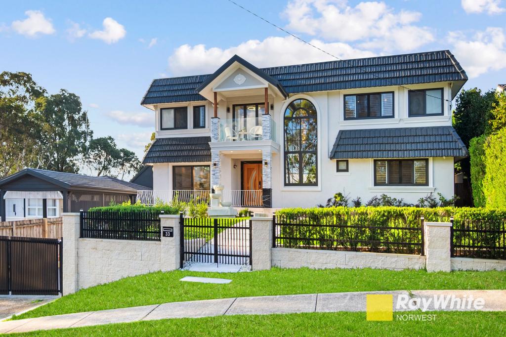 33 Sarah Cres, Baulkham Hills, NSW 2153