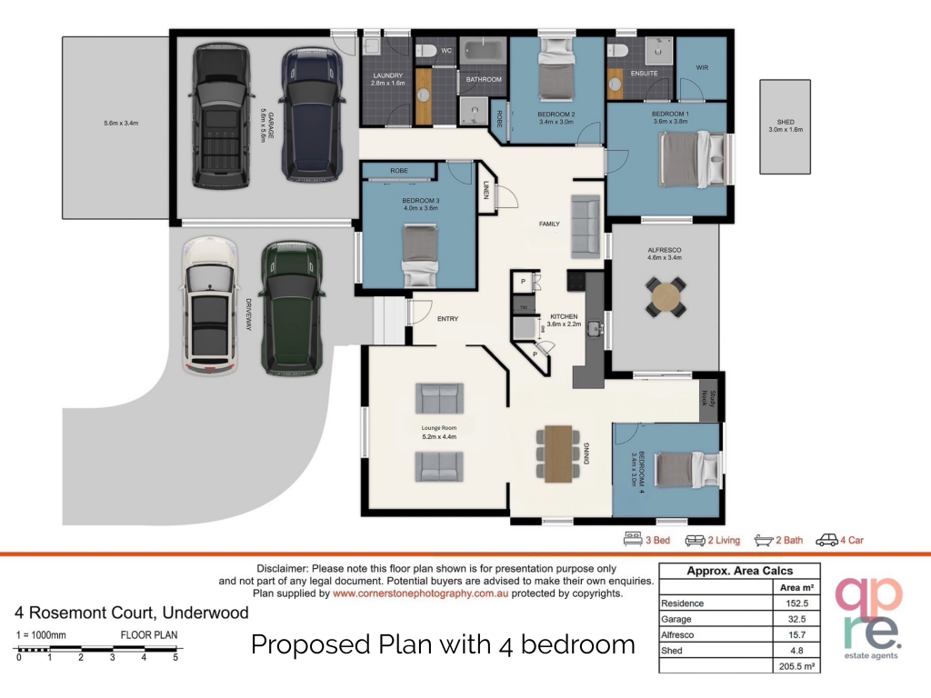 4 Rosemont Ct, Underwood, QLD 4119