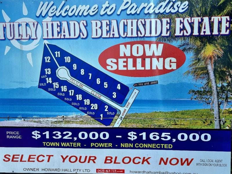Lot 12 Tully Heads Rd, Tully Heads, QLD 4854
