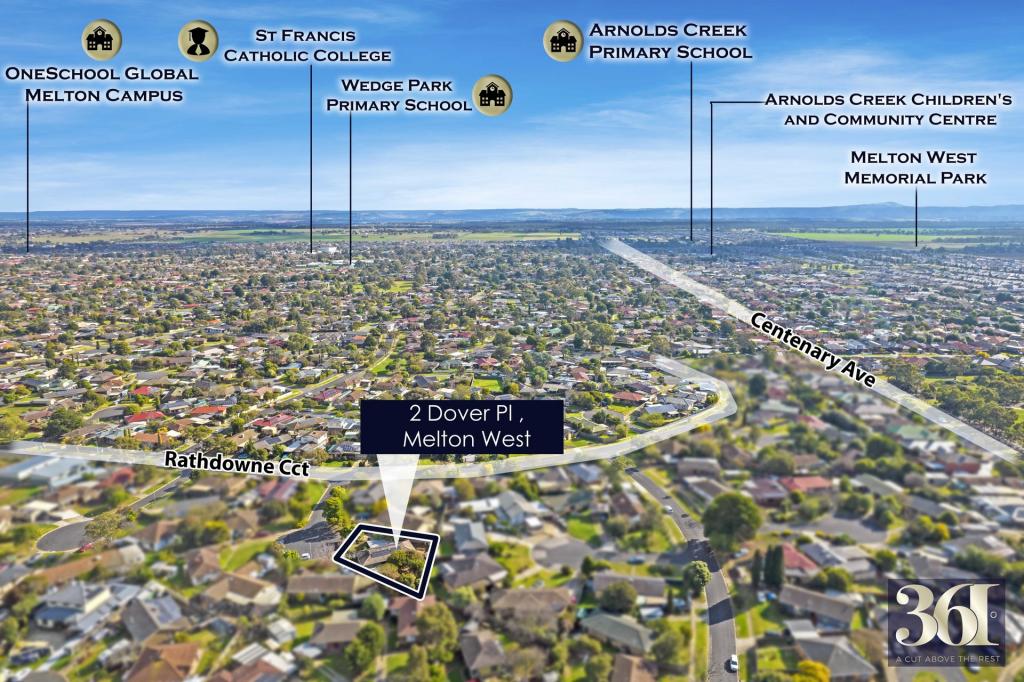 2 Dover Pl, Melton West, VIC 3337