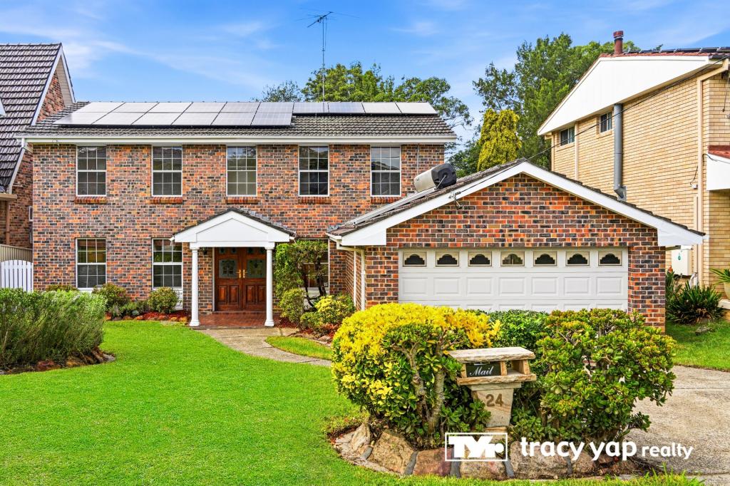 24 AVONLEA DR, CARLINGFORD, NSW 2118