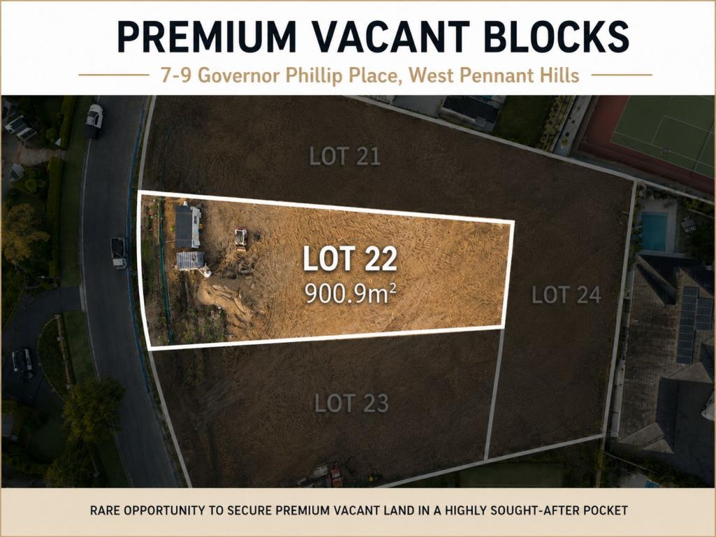 Lot 22 7-9 Governor Phillip Pl, West Pennant Hills, NSW 2125