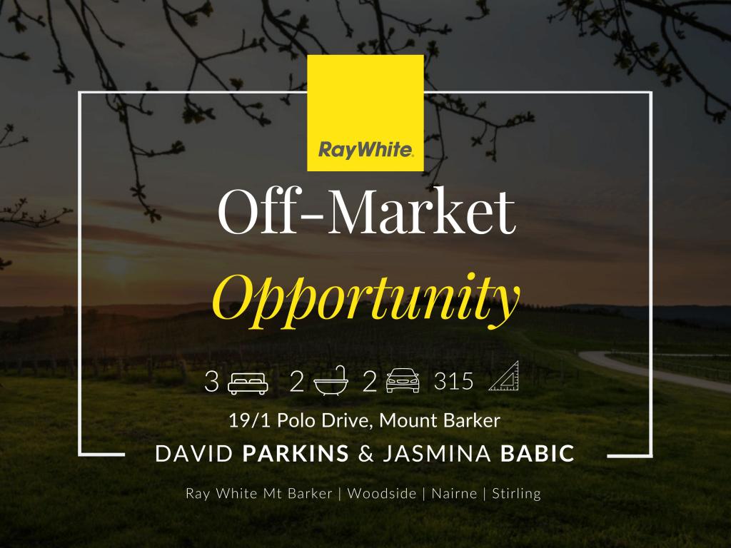 19/1 Polo Dr, Mount Barker, SA 5251