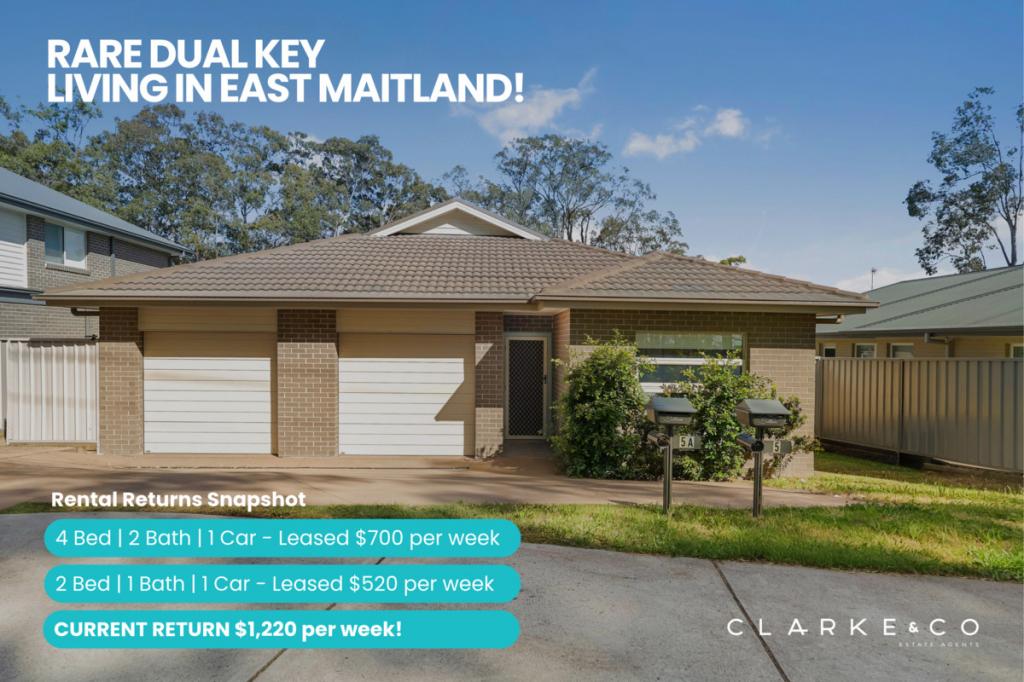 5 & 5a Mount Vincent Rd, East Maitland, NSW 2323