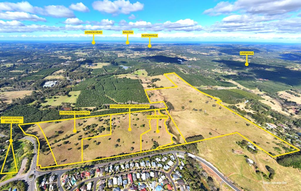 Lots 101 - 104, 1055 Bruxner Hwy, Goonellabah, NSW 2480