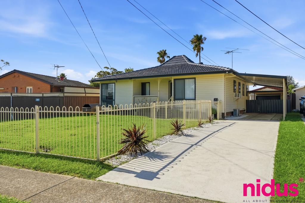 3 Reston Ave, Hebersham, NSW 2770