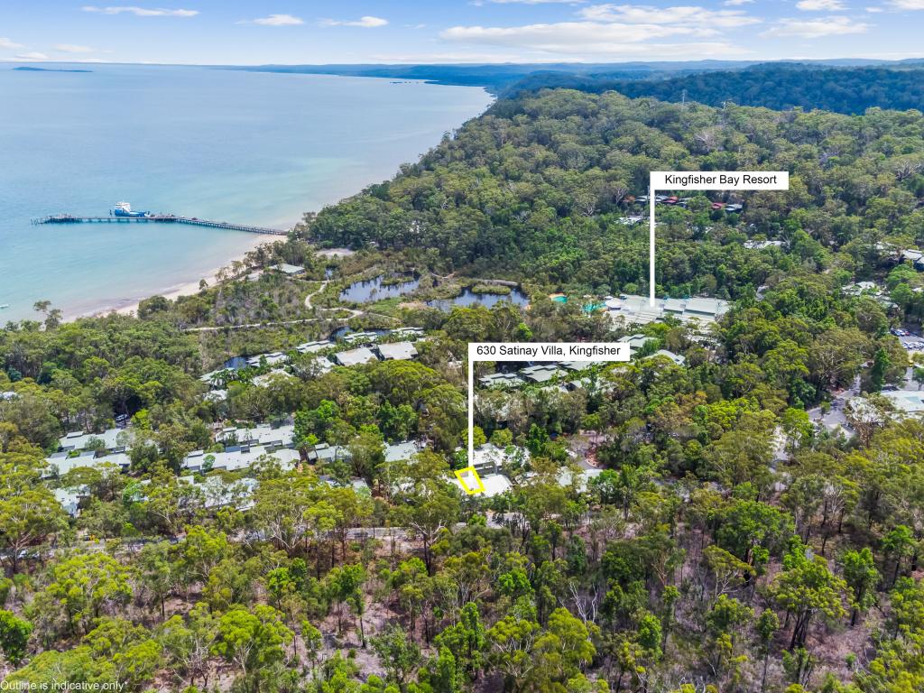 630 SATINAY VILLA, KINGFISHER BAY VILLAGE, FRASER ISLAND, QLD 4581