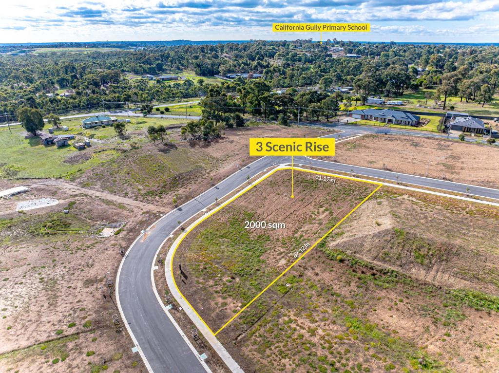 3 SCENIC RISE, MAIDEN GULLY, VIC 3551