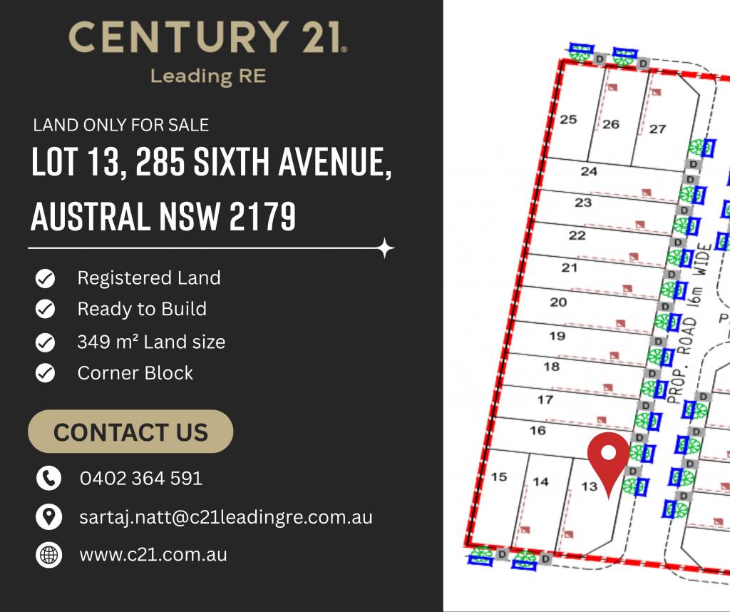 Lot 13/285 Sixth Ave, Austral, NSW 2179