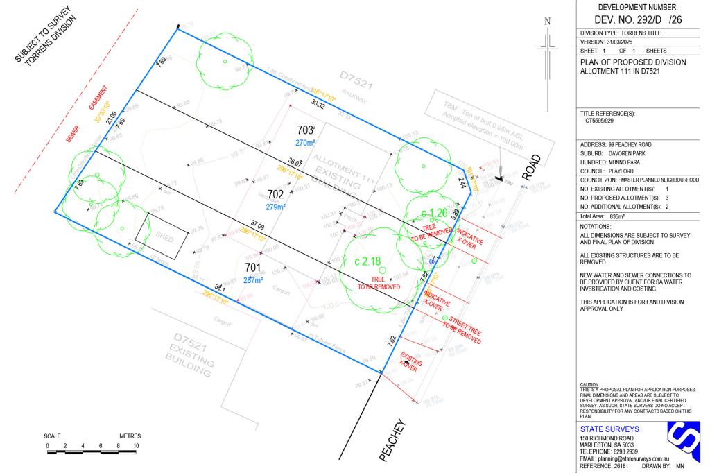 Proposed Allotment 701, 702 & 703, 99 Peachey Rd, Davoren Park, SA 5113