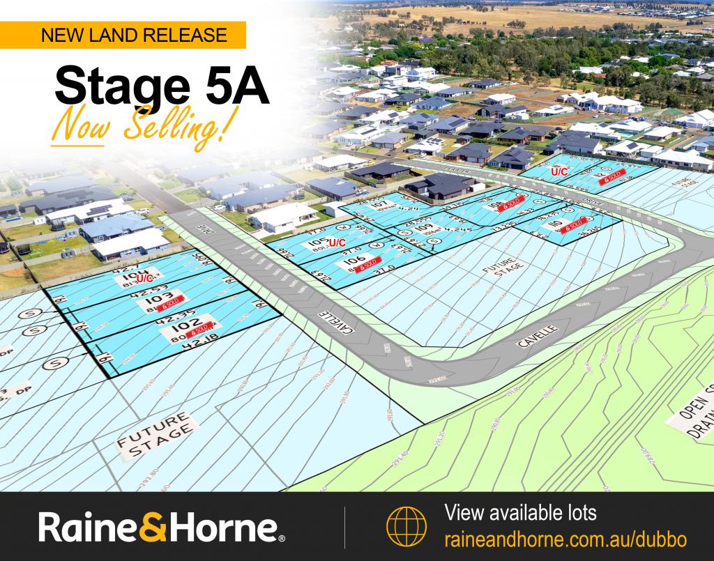 STAGE 5A HUNTINGDALE CL, DUBBO, NSW 2830