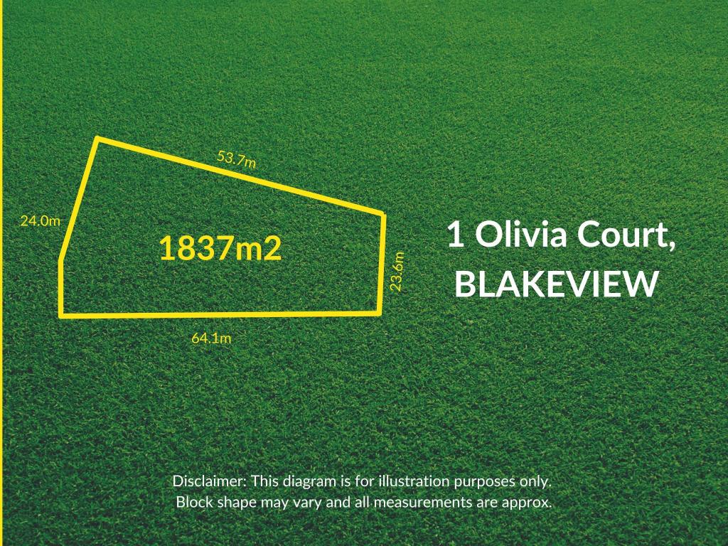 1 OLIVIA CT, BLAKEVIEW, SA 5114